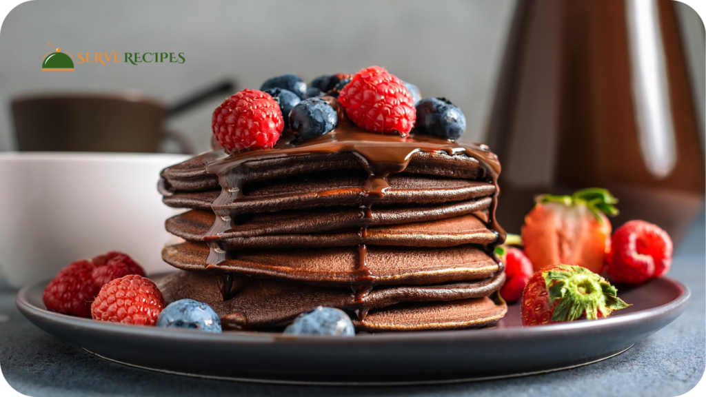 Chocolate Fluffy Pancakes