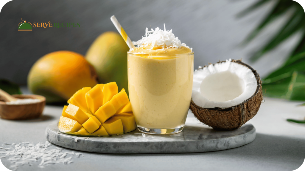 Mango and Coconut Protein Smoothie 1