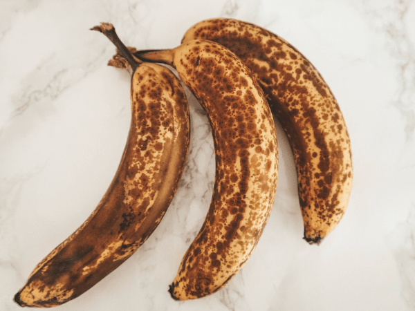 ripe bananas to make the perfect Banana Bread with a Tropical Twist