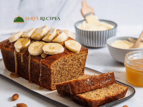 Serving Healthy Banana Bread Recipe