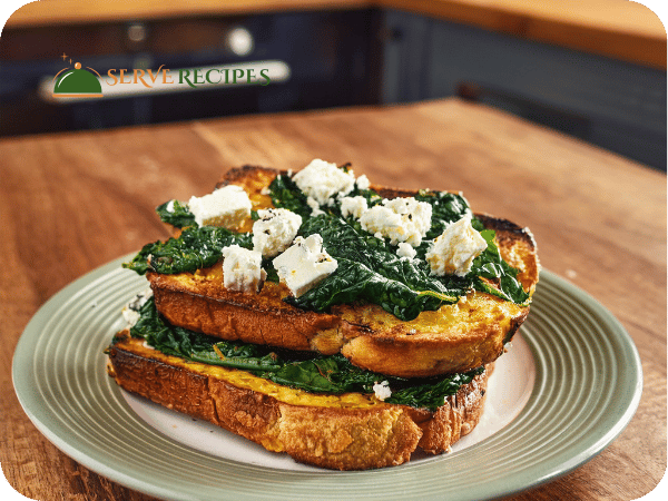 Spinach and Feta Savory French Toast 1